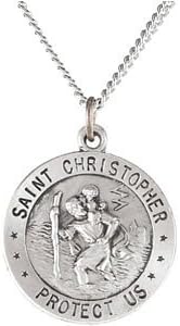 18 mm Saint Christopher U.S. Marine Corps Medal