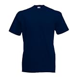 Valueweight T-Shirt von Fruit of the Loom DeepNavy XL