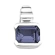 14K White Gold Iolite and Diamond Pendant
