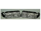 Pair of Left and Right Headlights Headlamps 91-96 Chevy Impala / Caprice 91 92 93 94 95 96 1991 1992 1993 1994 1995 1996 Both Left Right Driver Side Passenger Side Headlight Headlamp Head Light Lamp Lights Lamps