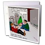 Londons Times Funny Food Coffee other Digestibles - Vintage Wine - Greeting Cards-12 Greeting Cards with envelopes