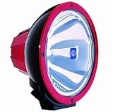 Hella Rallye 4000 HID Xenon Driving LightSingle LampPencil Beam Driving Light 12V - Includes Xenon D2S 35W bulb and ballast, stone shield, wiring harness with relay,&nbsp;ballast unit, mount bracket