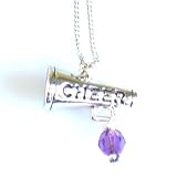 Cheer Necklace - Cheerleading Gift Necklace