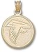 Atlanta Falcons New Logo Round Charm/Pendant -14K/10K, Stainless Steel or Gold Plated