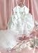 Glamorous Dog Wedding Dress w/ Veil & Leash, Large