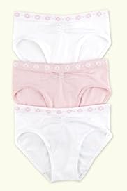 3 pack Older Girls Seamfree Briefs