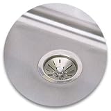 Elkay LKS35GW Strainer, Glacier White