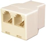 GE TL96130 Duplex In-Line Adapter (Almond)