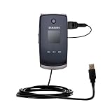 Classic Straight USB Cable for the Samsung SGH-A516 with Power Hot Sync and Charge capabilities - Gomadic Brand w/ TipExchange Technology