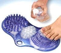 Soapy Soles Elite 3 in 1 Foot Scrubber (Soapy Soles Elite 3 in 1 Foot by McNaughton