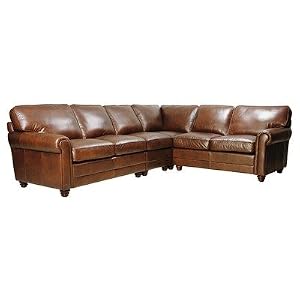 Andrew 4 Piece Italian Leather Sectional Sofa Andrew 4 Piece Italian Leather Sectional Sofa