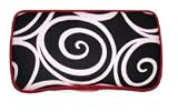 Designer Travel Wipe Case Ebony Swirls