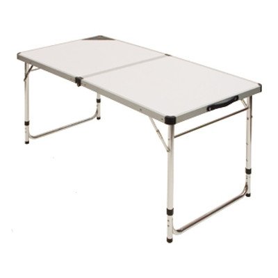 Ledge Sports Genius 4 - 4 Foot Outdoor Camp Table (48X24, White) On Sale