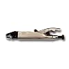 Grip-On 922-07 7-Inch Axial Grip J-Shaped Locking Pliers, Nickel-Plated