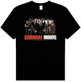 Criminal Minds - The Brain Trust T-Shirt, L - Black\ Ringer