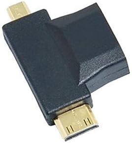 3-in-1 HDMI to Micro HDMI Mini HDMI Adapter Converter