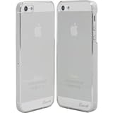 LUVVITT [Cristal] Hard Shell Anti-Scratch Transparent Clear Back Hard Case for iPhone 5 / 5S ( Retail Packaging) - Crystal Clear