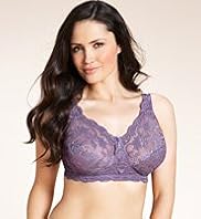 Total Support Floral Lace Non-Padded Bra
