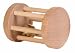 WOOD ROLLER HAMSTER TOY GERBIL RATS PET FUN FOR CAGE