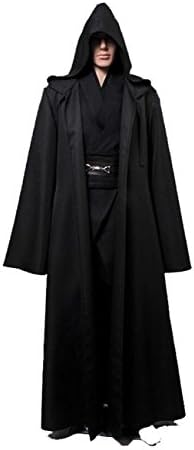 Pride Panda Unisex Star Wars Anakin Skywalker Black Cosplay Costume-X-Small