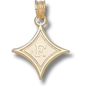 Click here to buy Furman Paladins Diamond with F 5 8 Pendant - 14KT Gold Jewelry by Logo Art.