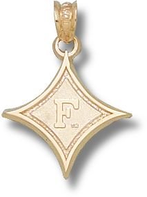 Click here to buy Furman Paladins Diamond with F 5 8 Pendant - 14KT Gold Jewelry by Logo Art.