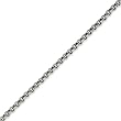 Stainless Steel 8mm Rolo Chain - 18 Inch Stainless Steel 8mm Rolo Chain - 18 Inch