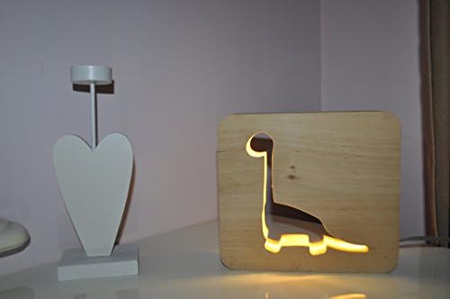 Nightlights for children Dinosaur.Table lamps for bedrooms. Bedroom baby night light. Modern nightlight bedside lighting. Nursery projector light kids gift (Alder)