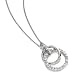 Eighteen Carat White Gold Diamond Pendant and Necklace