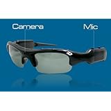 Cyclops Gear 720p HD Video Sunglasses - Black