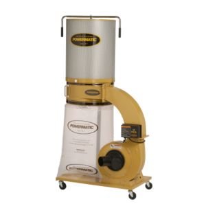 Powermatic PM1300 1791077CK 1-3 4 HP Dust Collector with Canister Kit by