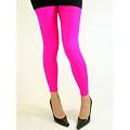 fxko Leggings glatt lang neonpink 370 TG