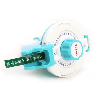 Motex Korean portable label maker imprint - Mint color