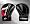 Red/black/silver