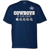 Cowboys DCM 50th Anniversary Helmet History Tee - Men's