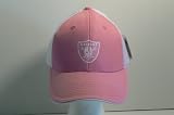 NFL Oakland Raiders Pink Trucker Style Baseball Hat