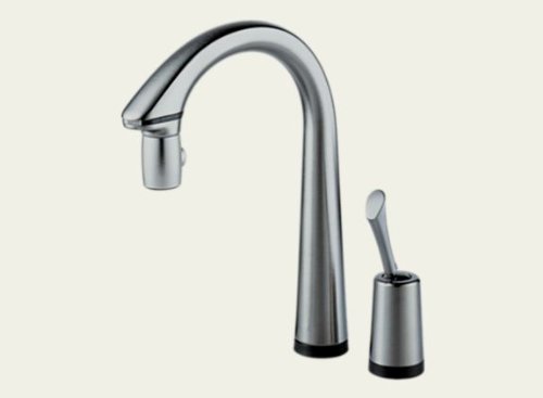 Brizo 64900-SS Pascal Single Handle Pull-Down Kitchen Faucet with Hands-Free And Smarttouch(R) Technology - Stainless
