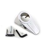 Chrome Smooth Gauge Housing Dash Panel has 91.5mm Opening for Speedometer -... by V-Twin