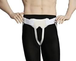 AlphaBrace Inguinal Hernia Aid/Hernia Truss/ Hernia Support / Henia Pads Medium
