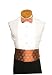 Illinois Cummerbund & Bow Tie Set - University of Illinois Orange Cummerbund Set with Illini Logo