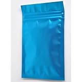 50 (3.5x4.25) Blue Zip Lock Bag Pouches ~ Build Your Own Blend...
