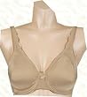 Breezies Seamless Bra with Lace Trim w/ Patented Ultimair Lining