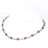 Image of 14K Ruby & Diamond Floral Necklace by Morris & David