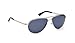 TOM FORD FT0144 Marko Sunglasses Shiny Rhodium w/ Blue (18V) TF144 18V 58mm