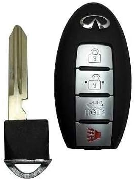 Smart Remote Key Fob 4 Button for 2005-2008 Infiniti G25 FCC KR55WK48903