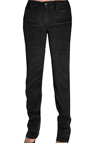Calvin Klein Womens Power Stretch Straight Leg Slim Fit Corduroy