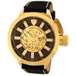INVICTA SIGNATURE COLLECTION MEN'S AUTOMATIC IPG BLACK DIAL - 7136.