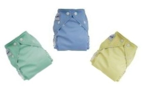 FuzziBunz 12 Pack One Size Gender Neutral Cloth Diapers NEW COLORS