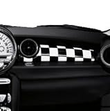 MINI 51-47-0-420-553 Checkered Flag Dashboard, Driver Side