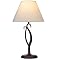 Textured Bronze-Finish Table Lamp